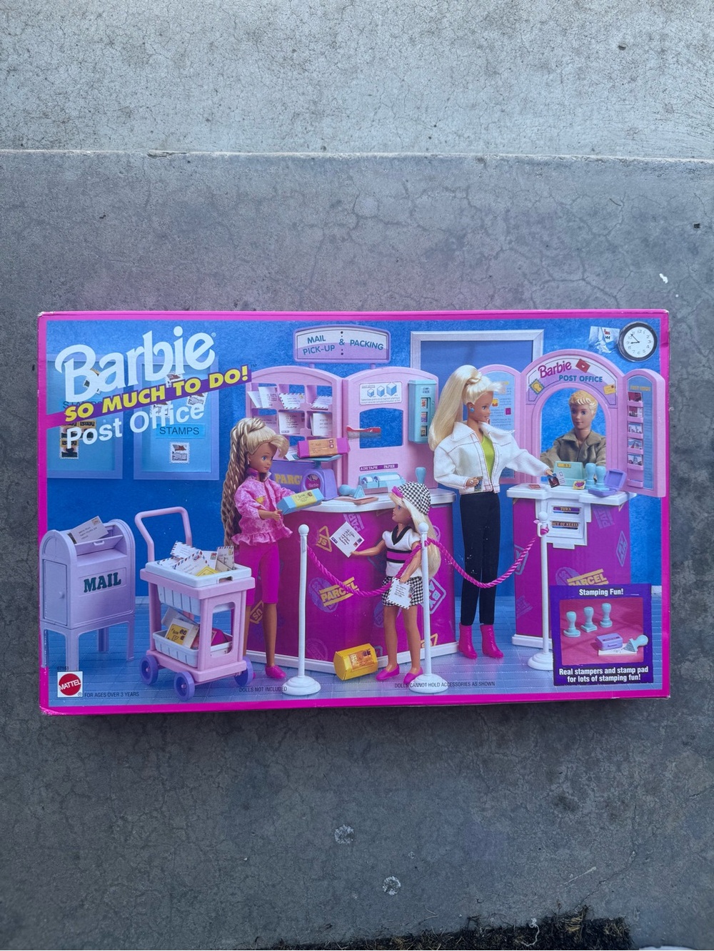 Barbie So Much to Do! Post Office Playset 1995 Mattel 67161